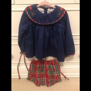 Purple smock perfect for Christmas! 🎄